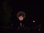 Fireworks display at the end of each night at the CMA Music Festival
