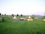 Camping area at RV Park