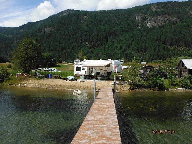 Dock at beach